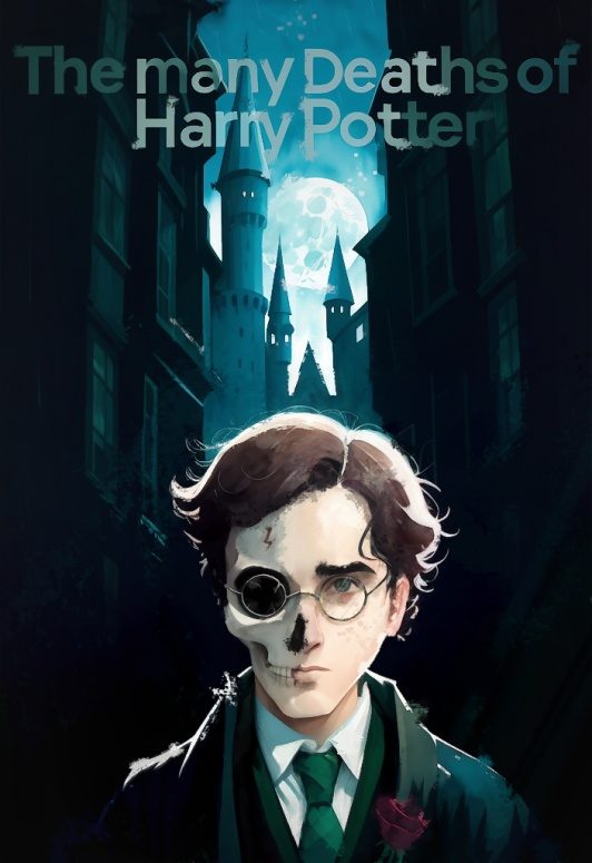 Обложка книги «Много смертей Гарри Поттера»