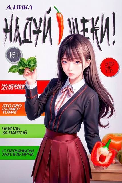 Обложка книги «Надуй щеки! Том 8»