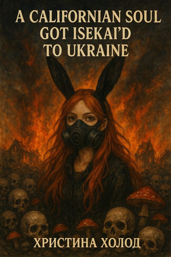 Обложка книги «Калифорнийская душа исекайнулась в Украине»