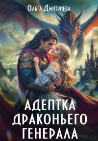 Обложка книги «Адептка драконьего генерала»