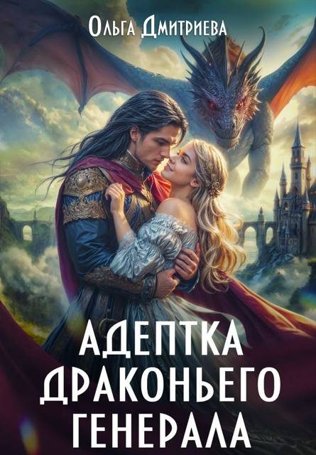 Обложка книги «Адептка драконьего генерала»
