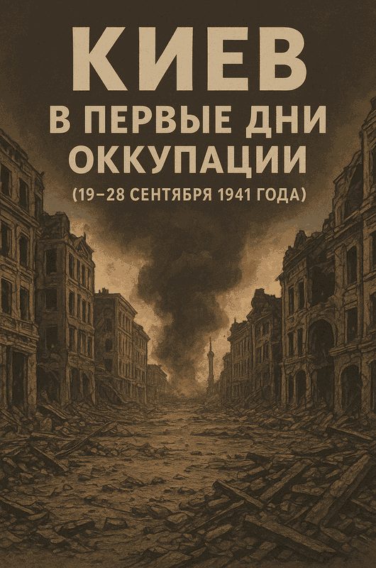 Обложка книги «Киев в первые дни оккупации (19–28 сентября 1941 года)»