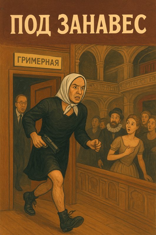 Обложка книги «Под занавес»