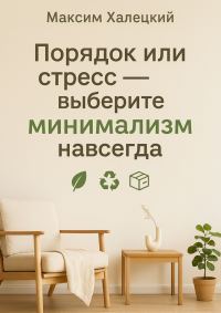 Обложка книги «Порядок или стресс – выберите минимализм навсегда»