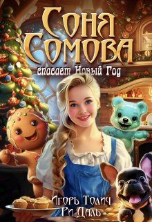 Обложка книги «Соня Сомова спасает Новый Год»