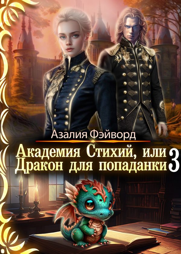 Обложка книги «Академия Стихий, или Дракон для попаданки 3»