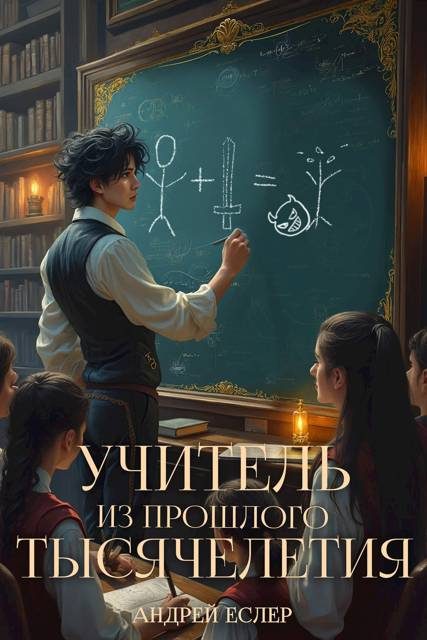 Обложка книги «Учитель из прошлого тысячелетия»