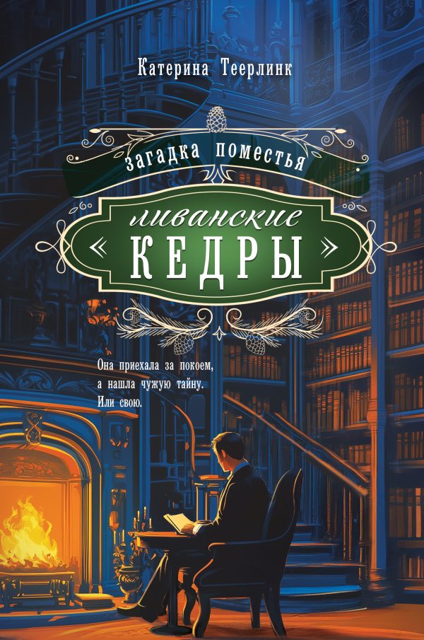 Обложка книги «Загадка поместья «Ливанские кедры»»
