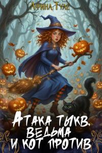 Обложка книги «Атака тыкв. Ведьма и кот против»