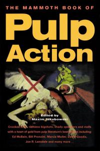 Обложка книги «The Mammoth Book of Pulp Action»