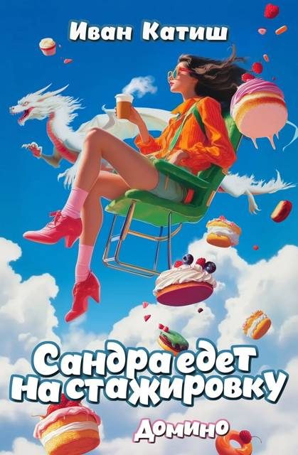 Обложка книги «Сандра едет на стажировку»
