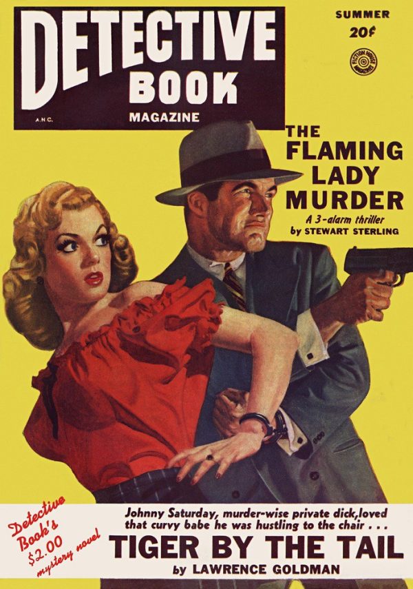 Обложка книги «The Flaming Lady Murder»