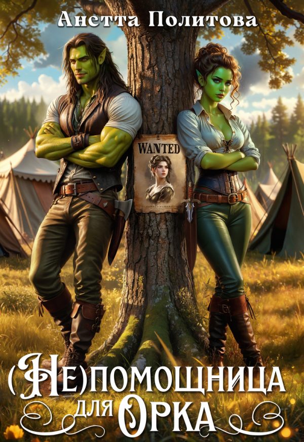 Обложка книги «(не)помощница для орка»