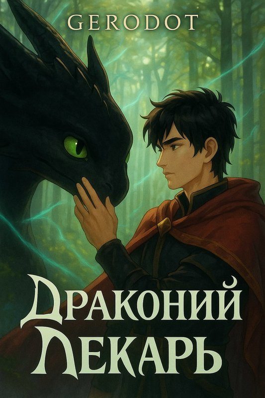 Обложка книги «Драконий лекарь»