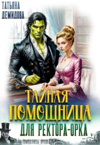 Обложка книги «Тайная помощница для ректора-орка»