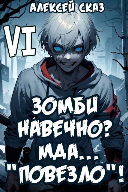 Обложка книги «Я Зомби Навечно? Мда… "Повезло"!»
