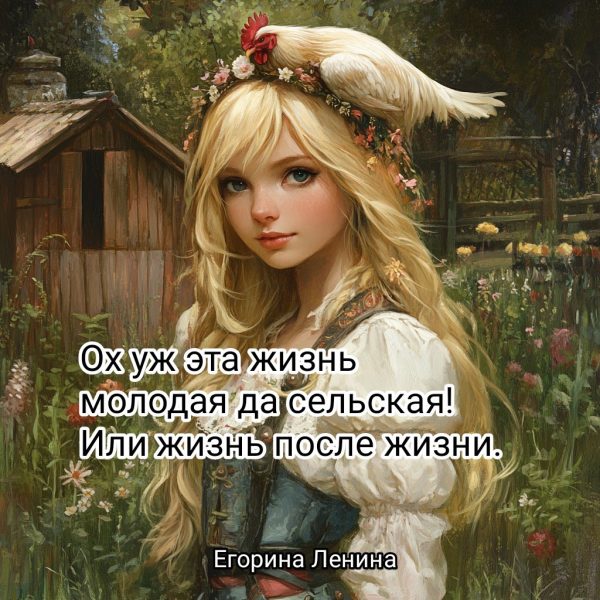 Обложка книги «Ох уж эта жизнь молодая да сельская! Или жизнь после жизни.»