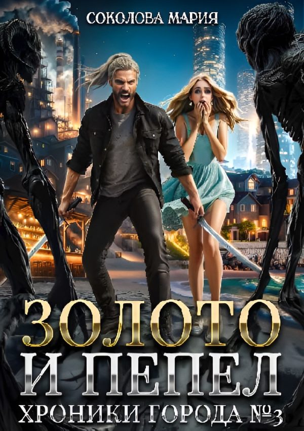 Обложка книги «Золото и пепел. Хроники города номер Три»