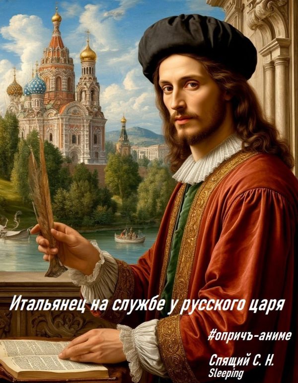 Обложка книги «Итальянец на службе у русского царя»