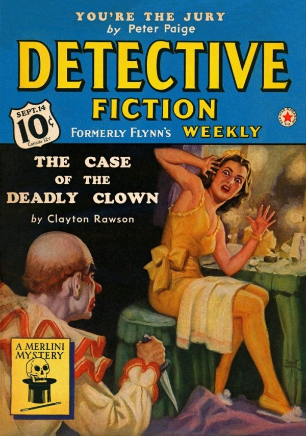 Обложка книги «Detective Fiction Weekly. Vol. 139, No. 6, September 14, 1940»