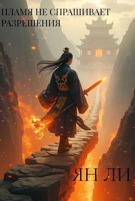 Обложка книги «Пламя не спрашивает разрешения»