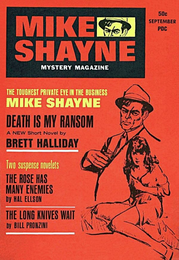 Обложка книги «Mike Shayne Mystery Magazine, Vol. 21, No. 4, September 1967»