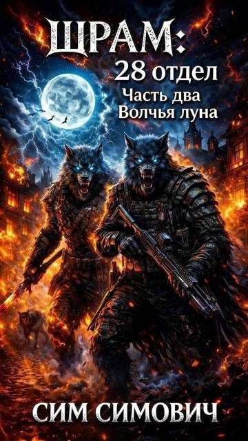Обложка книги «28 отдел "Волчья луна"»