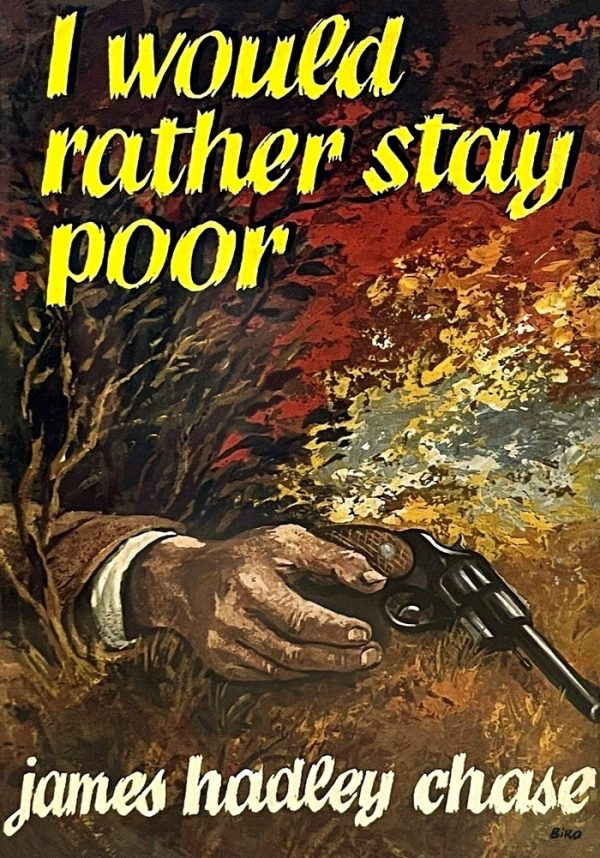 Обложка книги «I Would Rather Stay Poor»