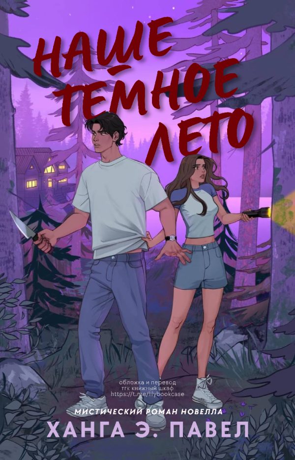 Обложка книги «Наше темное лето»