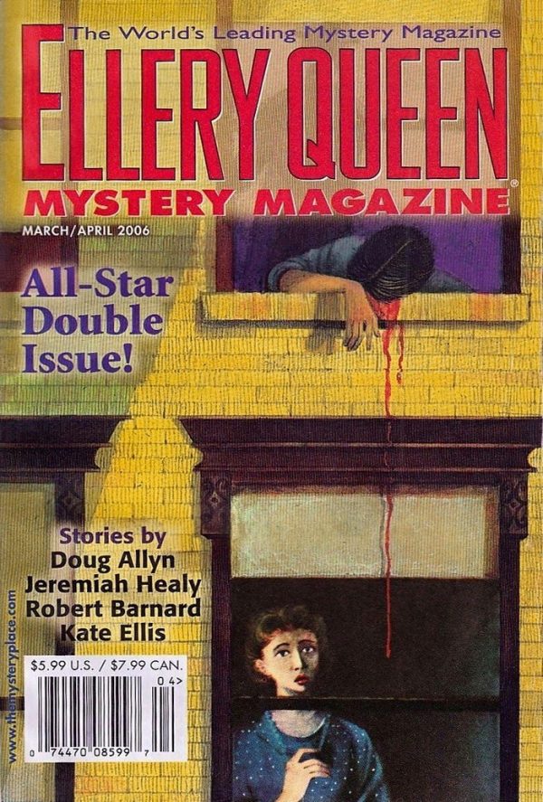 Обложка книги «Ellery Queen Mystery Magazine. Vol. 127, No. 3 & 4. Whole No. 775 & 776, March/April 2006»
