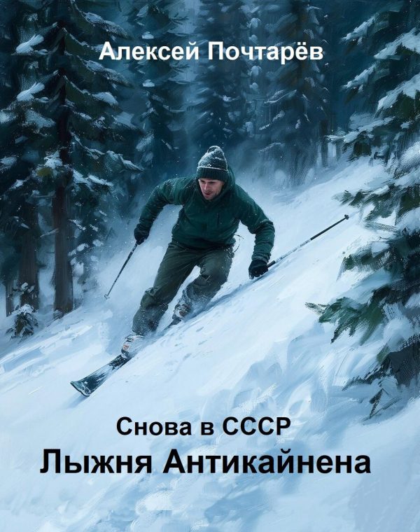 Обложка книги «Лыжня Антикайнена. Снова в СССР»