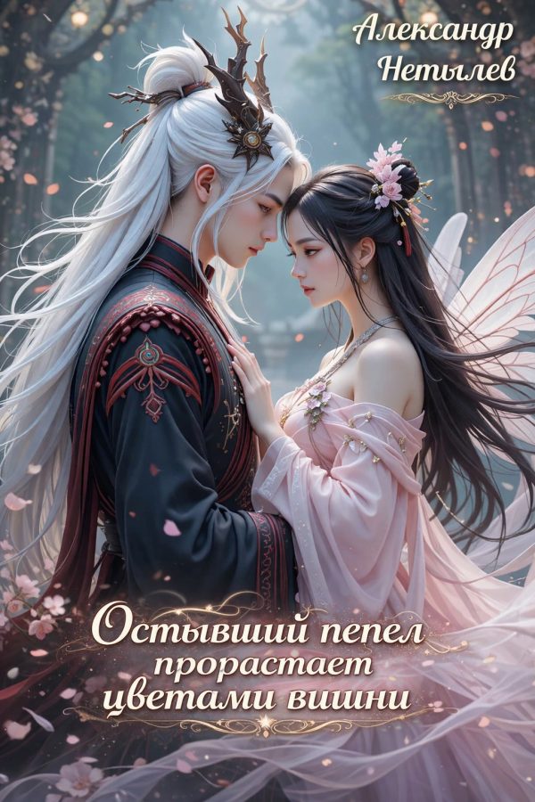 Обложка книги «Остывший пепел прорастает цветами вишни»