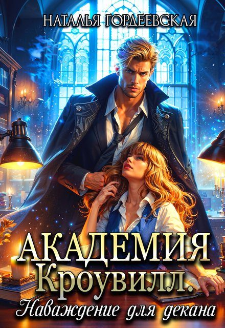 Обложка книги «Академия Кроувилл. Наваждение для декана»