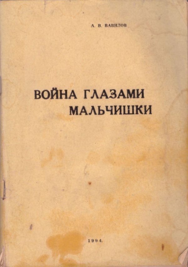 Обложка книги «Война глазами мальчишки»
