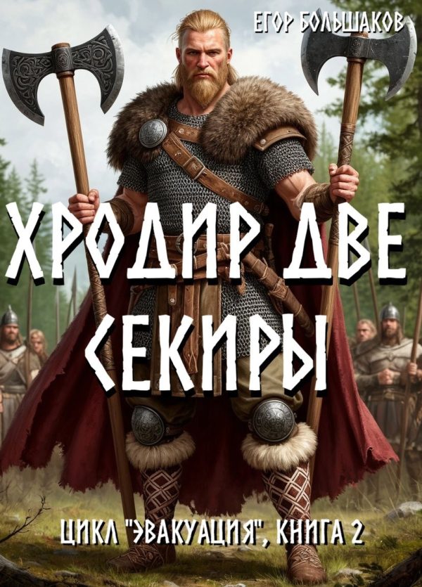 Обложка книги «Хродир Две Секиры»