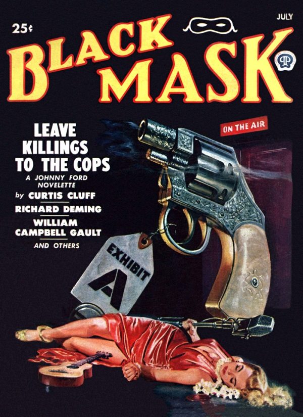 Обложка книги «Black Mask (Vol. 31, No. 4 — July 1948)»
