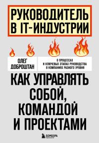 Обложка книги «Руководитель в IT-индустрии. Как управлять собой, командой и проектами»
