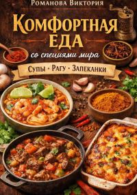 Обложка книги «Комфортная еда со специями мира: супы, рагу, запеканки»