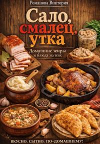 Обложка книги «Сало, смалец, утка: домашние жиры и блюда на них»