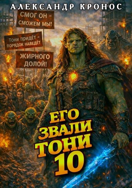 Обложка книги «Его звали Тони. Книга 10»