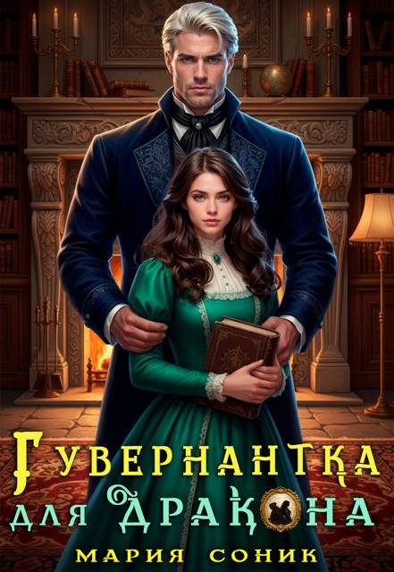 Обложка книги «Гувернантка для Дракона»