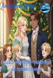 Обложка книги «Большое новогоднее приключение для странной семейки»