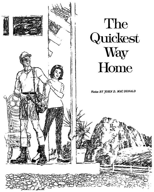 Обложка книги «The Quickest Way Home»