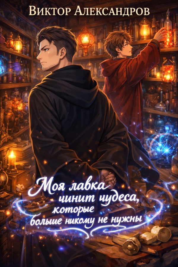 Обложка книги «Моя лавка чинит чудеса, которые больше никому не нужны»