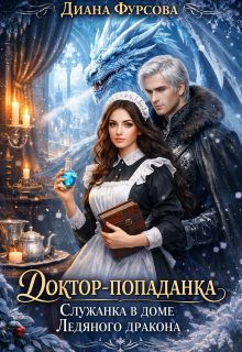Обложка книги «Доктор-попаданка. Служанка в доме Ледяного дракона»