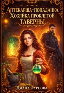 Обложка книги «Аптекарша-попаданка. Хозяйка проклятой таверны»