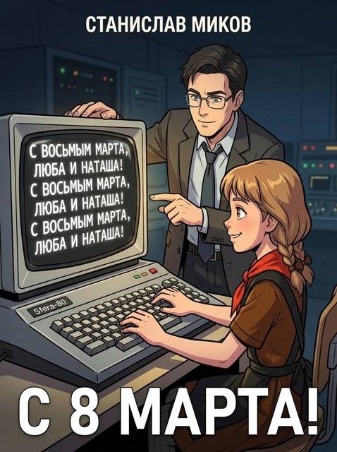 Обложка книги «Проект «Сфера-80»: с 8 марта (рассказ)»
