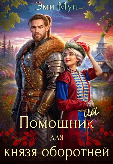 Обложка книги «Помощница для князя оборотней»