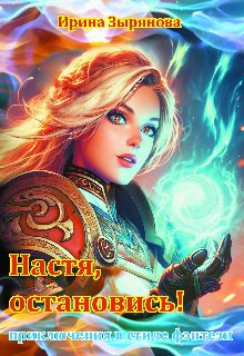 Обложка книги «Настя, остановись!»