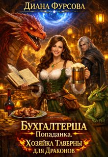 Обложка книги «Бухгалтерша-попаданка. Хозяйка таверны для драконов»